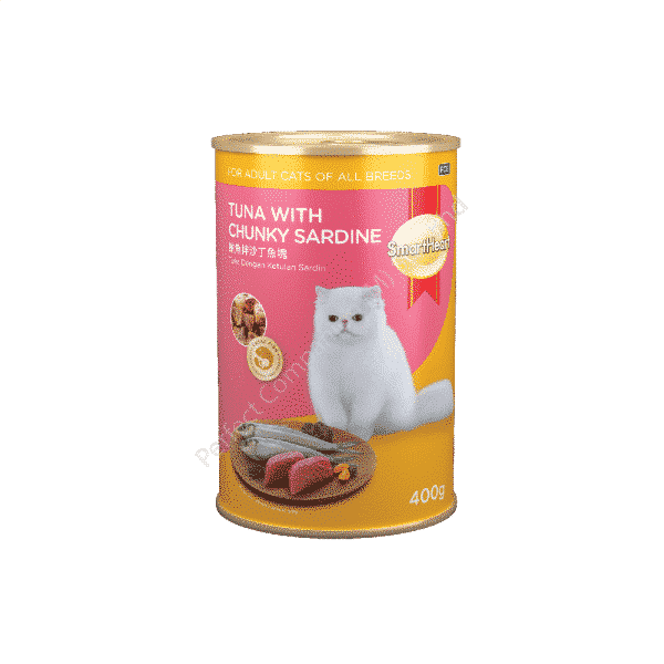 SmartHeart Cat Canned Tuna & Chunky Sardine In Jelly