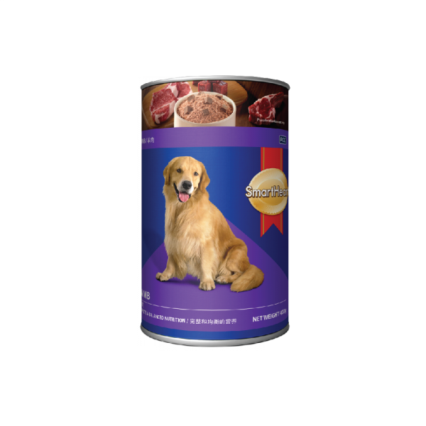 SmartHeart Dog Canned Lamb Flavour