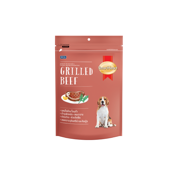 SmartHeart Dog Treat Grilled Beef