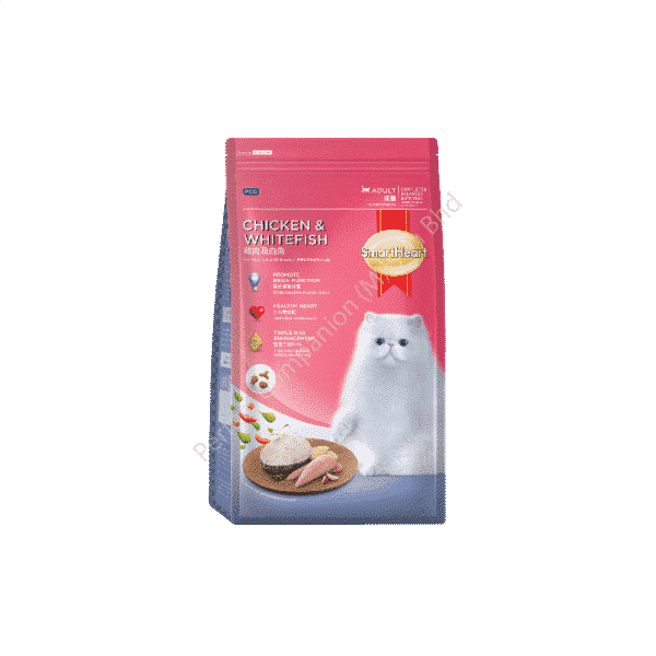 SmartHeart Cat Dry Food Chicken & Whitefish