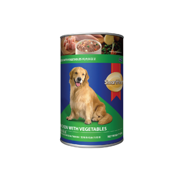 SmartHeart Dog Canned Chicken & Vegetable Flavour