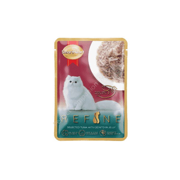 REFINE Pouch – Selected Tuna with Bonito in Jelly