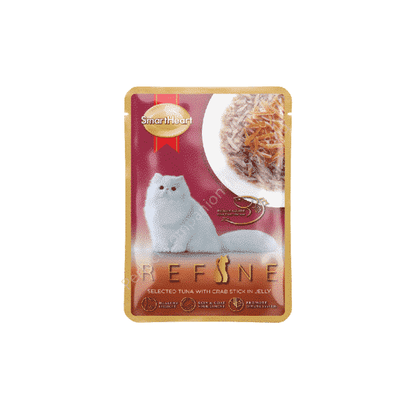 REFINE Pouch – Selected Tuna with Crab Stick in Jelly