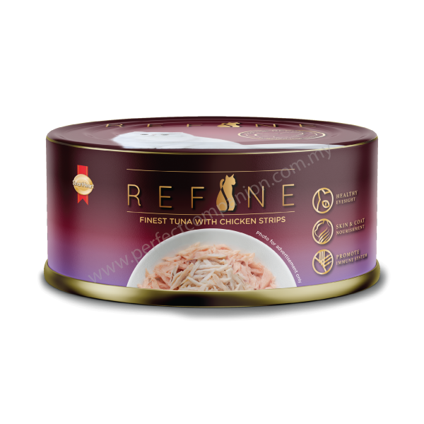 REFINE Canned – Finest Tuna with Chicken Strips